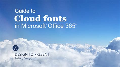 cloud fonts in office|A Guide to Cloud Fonts in Microsoft 365 (Updated June 2024).